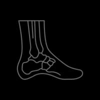 Ankle wrap illustration